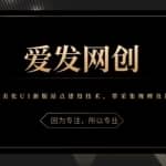 《爱发必学第29课》小说美化UI新版站点建设技术，带采集规则及教学