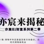 亦宸财富81系列第2季第15集：得物半年后复盘及新方向盘点，后时代得物新机会