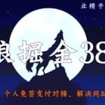 侠狼掘金38招第23招个人免签支付对接，解决网站收款难题