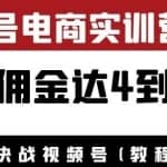 外面收费1900花爷×Alan×figo视频号电商实训营2.0：实测佣金达4到61万（教程+工具）