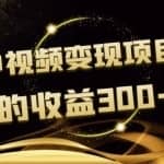 黄岛主抖音中视频变现项目孵化，单天的收益300-500操作简单粗暴