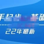纪主任【22年更新课】基础起步，拼多多运营知识一手掌握，价值499元