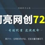 阿亮网创72计第27计：全网影视VIP站，狂吸流量年赚百万
