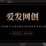 《爱发必学第2课》零基础15分钟搭建应用市场软件资讯下载站