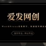 《爱发必学第3课》WordPress采集教学，带你快速提升网站流量