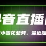 最近超火的抖音直播间开通小雪花业务（外面割288）