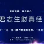 君志生财真经第十一关：冷门暴力数据恢复师，一单300+