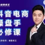 诸葛老王-抖音电商操盘手必修课：顶层设计，起号破局，爆款运营，数据分析