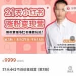 蔡汶川·21天小红书涨粉变现营（第3期）：21天带你掌握小红书的爆款玩法