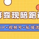 社群变现陪跑计划：建立“个人IP+视频号+私域流量”的社群商业模式轻松赚钱