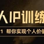 降龙老师·从0到1打造短视频个人IP训练营，帮你实现自我价值增长