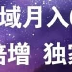 原力网赚精准私域月入60000+,流量倍增独家玩法