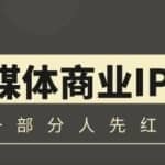 升值计新媒体商业IP3.0，全面揭秘新媒体写作套路及其背后的底层逻辑