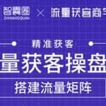 流量获客操盘手（系统大课），教你精准获客，从0到1搭建流量矩阵
