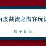 2021最新百度截流之淘客玩法，布局流量一单利润可达300+