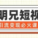 抖音短视频引流变现必火课，最强dou+玩法超级变现法则，两天直播间涨粉20w+