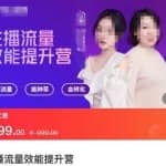 主播流量效能提升营：懂流量、能种草、会转化，清晰明确方法规则，建立主播能力模型