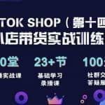 TikTokShop全球店带货训练营（14期）打开全球流量新思维，出海抢占全球新流量，一店卖全球