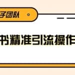 落地实操的小红书精准引流操作方案，一步步执行轻松爆流上万