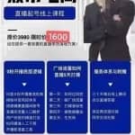 猴帝电商自然流0粉0作品正价起号线上课程：一套完善的直播带货落地方案