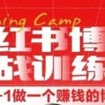 小红书博主实战训练营8期，从定位到起号到变现，手把手打通爆款任督二脉