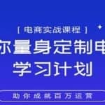 淘宝运营实战宝典鑫老板电商精品小课，为你量身定制电商学习计划