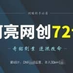 阿亮网创72计第48计：DNF si服运营，年入30W+