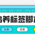 多平台养号养标签脚本，快速起号为你的账号打上标签【永久脚本+详细教程】