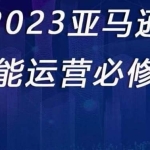 2023亚马逊全能运营必修课，全面认识亚马逊平台+精品化选品+CPC广告的极致打法