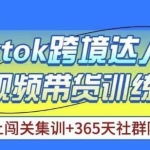Tiktok海外精选联盟短视频带货百单训练营，带你快速成为Tiktok带货达人