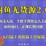 闲鱼无货源最新玩法，从入门到精通，由浅入深教你怎么去做【揭秘】