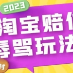 外面收费688的最新淘宝辱骂赔FU玩法，利用工具简单操作一单赔FU300元【仅揭秘】